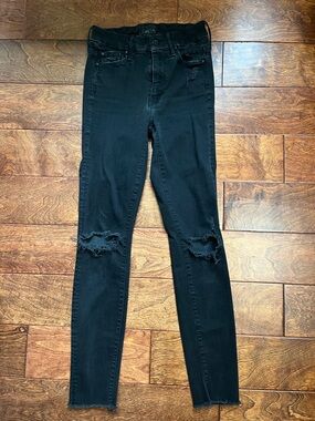 MOTHER ‘Looker Ankle Fray’ Denim